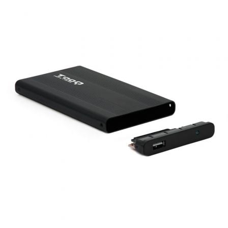 Caja Externa para Disco Duro de 2.5' TooQ TQE - 2510B/ USB 2.0 - Tiensol