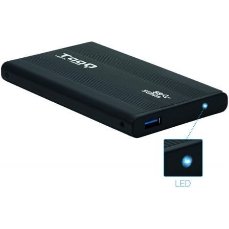 Caja Externa para Disco Duro de 2.5' TooQ TQE - 2524B/ USB 3.1 - Tiensol