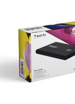 Caja Externa para Disco Duro de 2.5' TooQ TQE - 2524B/ USB 3.1 - Tiensol