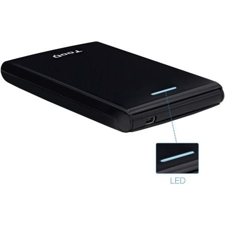 Caja Externa para Disco Duro de 2.5' TooQ TQE - 2526B/ USB 3.1 - Tiensol