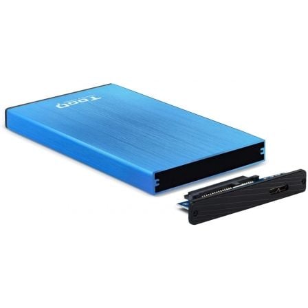 Caja Externa para Disco Duro de 2.5' TooQ TQE - 2527BL/ USB 3.1 - Tiensol