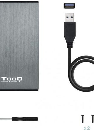 Caja Externa para Disco Duro de 2.5' TooQ TQE - 2527G/ USB 3.1 - Tiensol