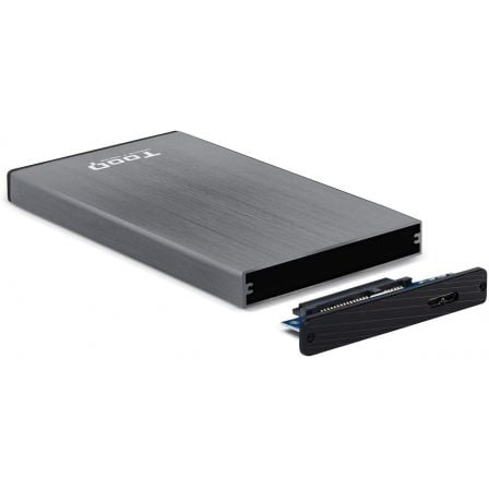 Caja Externa para Disco Duro de 2.5' TooQ TQE - 2527G/ USB 3.1 - Tiensol