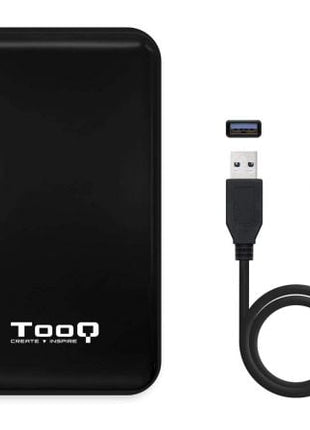 Caja Externa para Disco Duro de 2.5' TooQ TQE - 2528B/ USB 3.1/ Sin tornillos - Tiensol