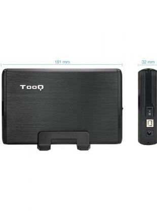 Caja Externa para Disco Duro de 3.5' TooQ TQE - 3509B/ USB 2.0 - Tiensol