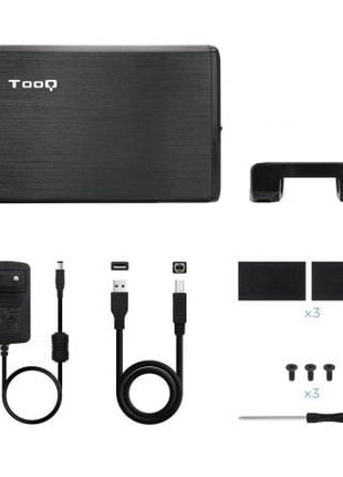 Caja Externa para Disco Duro de 3.5' TooQ TQE - 3509B/ USB 2.0 - Tiensol