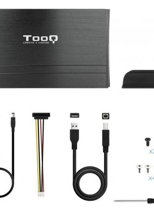 Caja Externa para Disco Duro de 3.5' TooQ TQE - 3520B/ USB 2.0 - Tiensol