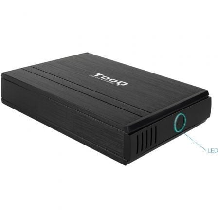 Caja Externa para Disco Duro de 3.5' TooQ TQE - 3520B/ USB 2.0 - Tiensol