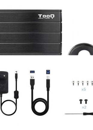 Caja Externa para Disco Duro de 3.5' TooQ TQE - 3530B/ USB 3.1 - Tiensol