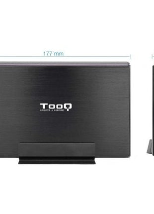 Caja Externa para Disco Duro de 3.5' TooQ TQE - 3531B/ USB 2.0 - Tiensol