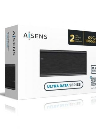 Caja Externa para Disco SSD M.2 NVMe Aisens ASM2 - 008B/ USB 3.1 Gen2/ Sin Tornillos - Tiensol