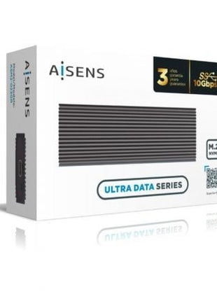 Caja Externa para Disco SSD M.2 NVMe Aisens ASM2 - 023GR/ USB 3.2/ Sin tornillos - Tiensol