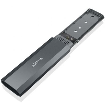 Caja Externa para Disco SSD M.2 NVMe Aisens ASM2 - 029GR/ USB 3.2/ Sin tornillos - Tiensol