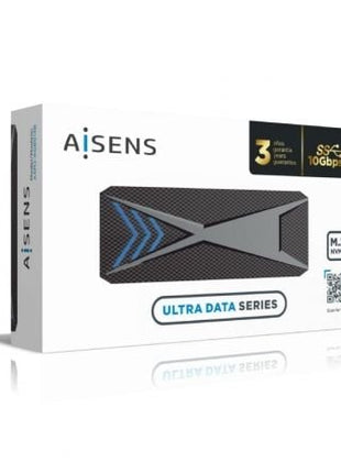 Caja Externa para Disco SSD M.2 NVMe Aisens ASM2 - RGB013B/ USB 3.2 Gen2/ Sin Tornillos - Tiensol