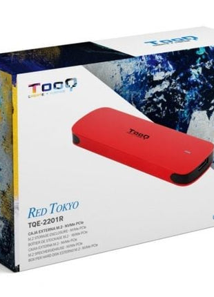 Caja Externa para Disco SSD M.2 NVMe TooQ TQE - 2201R/ USB 3.1 Gen2/ Sin tornillos - Tiensol