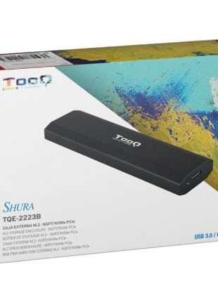 Caja Externa para Disco SSD M.2 NVMe TooQ TQE - 2223B/ USB 3.2/ Sin tornillos - Tiensol