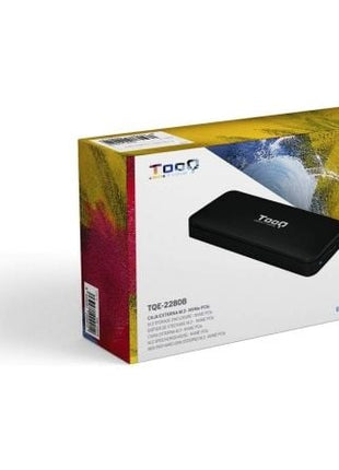 Caja Externa para Disco SSD M.2 NVMe TooQ TQE - 2280B/ USB 3.1/ Sin tornillos - Tiensol