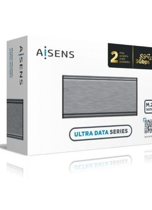 Caja Externa para Disco SSD M.2 SATA Aisens ASM2 - 007GRY/ USB 3.1 Gen1/ Sin Tornillos - Tiensol