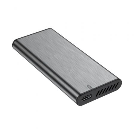 Caja Externa para Disco SSD M.2 SATA Aisens ASM2 - 007GRY/ USB 3.1 Gen1/ Sin Tornillos - Tiensol