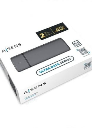 Caja Externa para Disco SSD M.2 SATA/NVMe Aisens ASM2 - 002G/ USB 3.1/ Sin tornillos - Tiensol