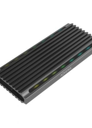 Caja Externa para Disco SSD M.2 SATA/NVMe Aisens ASM2 - RGB011GR/ USB 3.2 Gen2/ Sin Tornillos - Tiensol