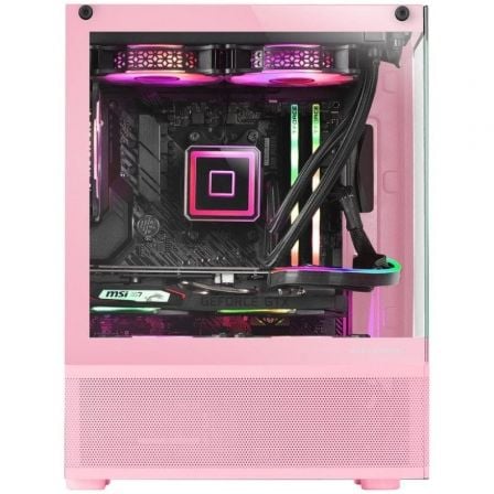 Caja Gaming Minitorre Mars Gaming MC - SE/ Rosa - Tiensol