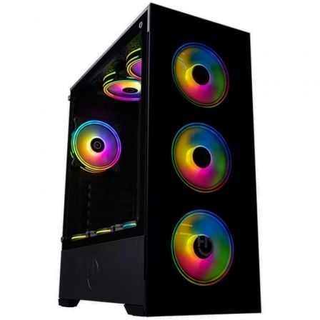 Caja Gaming Semitorre Hiditec Z20 Aura - Tiensol