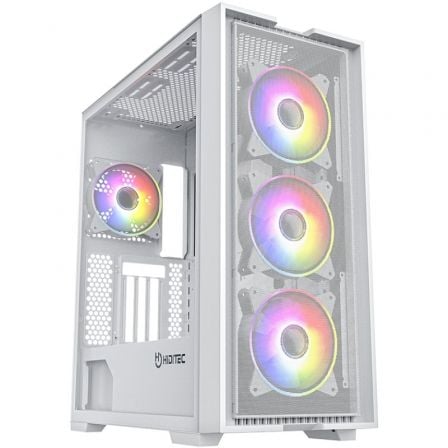 Caja Gaming Torre Hiditec H2 Air ARGB / Blanco - Tiensol