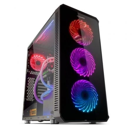 Caja Gaming Torre Nox Hummer TGX Rainbow - Tiensol