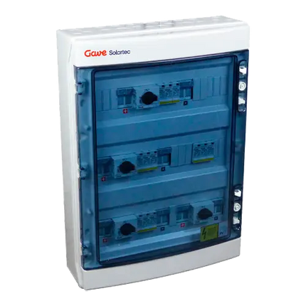 Caja Protecciones DC PV GAVE STM21025P15S/4 4 MPPT 2 Strings 15A 1000V - Kits Protecciones CC