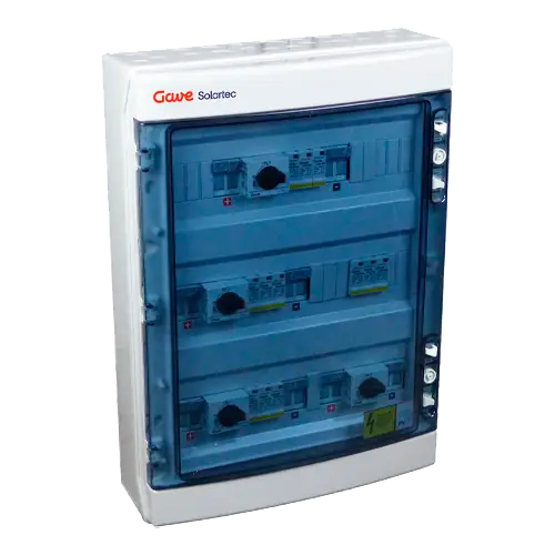 Caja Protecciones DC PV GAVE STM21025P15S/4 4 MPPT 2 Strings 15A 1000V - Kits Protecciones CC