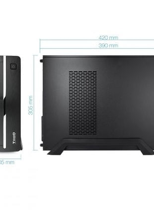 Caja Sobremesa Slim TooQ TQC - 3005U3 con Fuente 500W - Tiensol