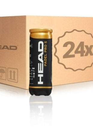 Cajón Bolas Head Padel Pro S/ 24 packs de 3 unidades - Tiensol