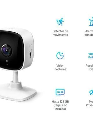 Cámara de Videovigilancia TP - Link Tapo C100/ Visión Nocturna/ Control desde APP - Tiensol