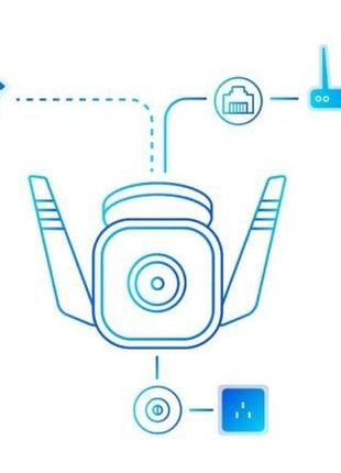 Cámara de Videovigilancia TP - Link Tapo TC65/ Visión Nocturna/ Control desde APP - Tiensol