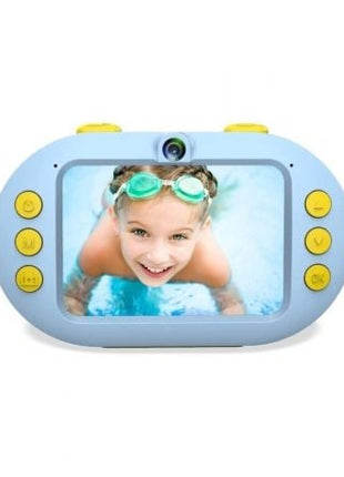 Cámara Digital Deportiva AgfaPhoto Realikids CAM Waterproof/ 16MP/ Azul/ Incluye Tarjeta Micro SD 8GB - Tiensol