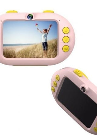 Cámara Digital Deportiva AgfaPhoto Realikids CAM Waterproof/ 16MP/ Rosa/ Incluye Tarjeta Micro SD 8GB - Tiensol