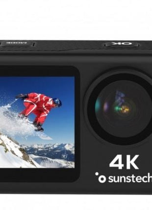 Cámara Digital Deportiva Sunstech Adventure 4K/ 16MP/ Ángulo de visión 170º/ Negra - Tiensol