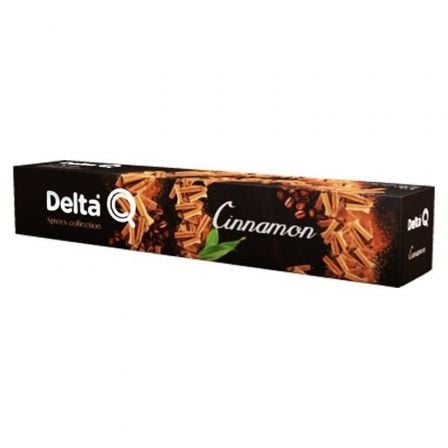 Cápsula Delta Cinnamon para cafeteras Delta/ Caja de 10 - Tiensol