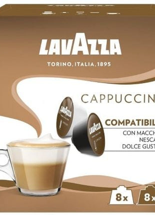 Cápsula Lavazza Cappuccino para cafeteras Dolce Gusto/ Caja de 16 - Tiensol