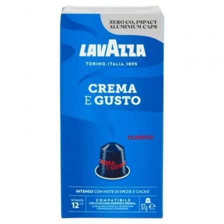 Cápsula Lavazza Crema e Gusto Clásico para cafeteras Nespresso/ Caja de 10 - Tiensol