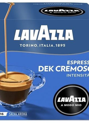 Cápsula Lavazza Cremosamente Dek para cafeteras A Modo Mio/ Caja 16 - Tiensol