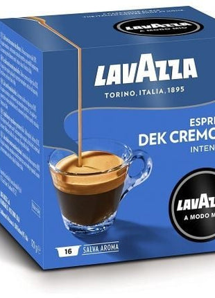 Cápsula Lavazza Cremosamente Dek para cafeteras A Modo Mio/ Caja 16 - Tiensol