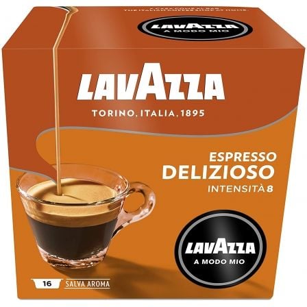 Cápsula Lavazza Deliziosamente para cafeteras A Modo Mio/ Caja de 16 - Tiensol