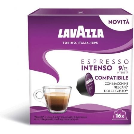 Cápsula Lavazza Espresso Intenso para cafeteras Dolce Gusto/ Caja de 16 - Tiensol