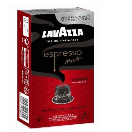 Cápsula Lavazza Espresso Maestro Clásico para cafeteras Nespresso/ Caja de 10 - Tiensol