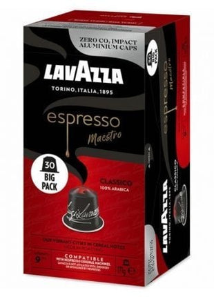 Cápsula Lavazza Espresso Maestro Clásico para cafeteras Nespresso/ Caja de 30 - Tiensol