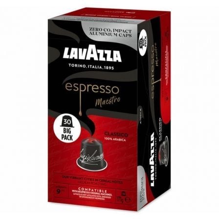 Cápsula Lavazza Espresso Maestro Clásico para cafeteras Nespresso/ Caja de 30 - Tiensol