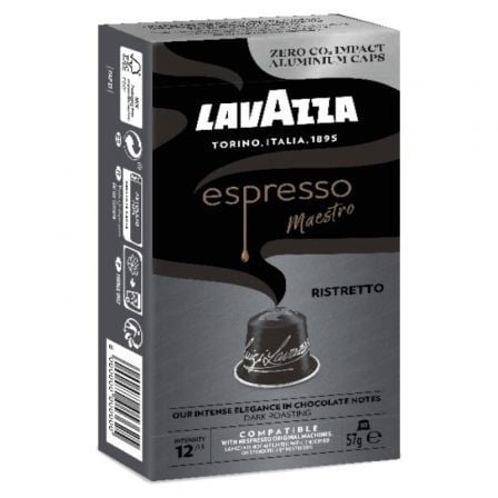 Cápsula Lavazza Espresso Maestro Ristretto para cafeteras Nespresso/ Caja de 10 - Tiensol