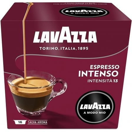 Cápsula Lavazza Intensamente para cafeteras A Modo Mio/ Caja de 16 - Tiensol